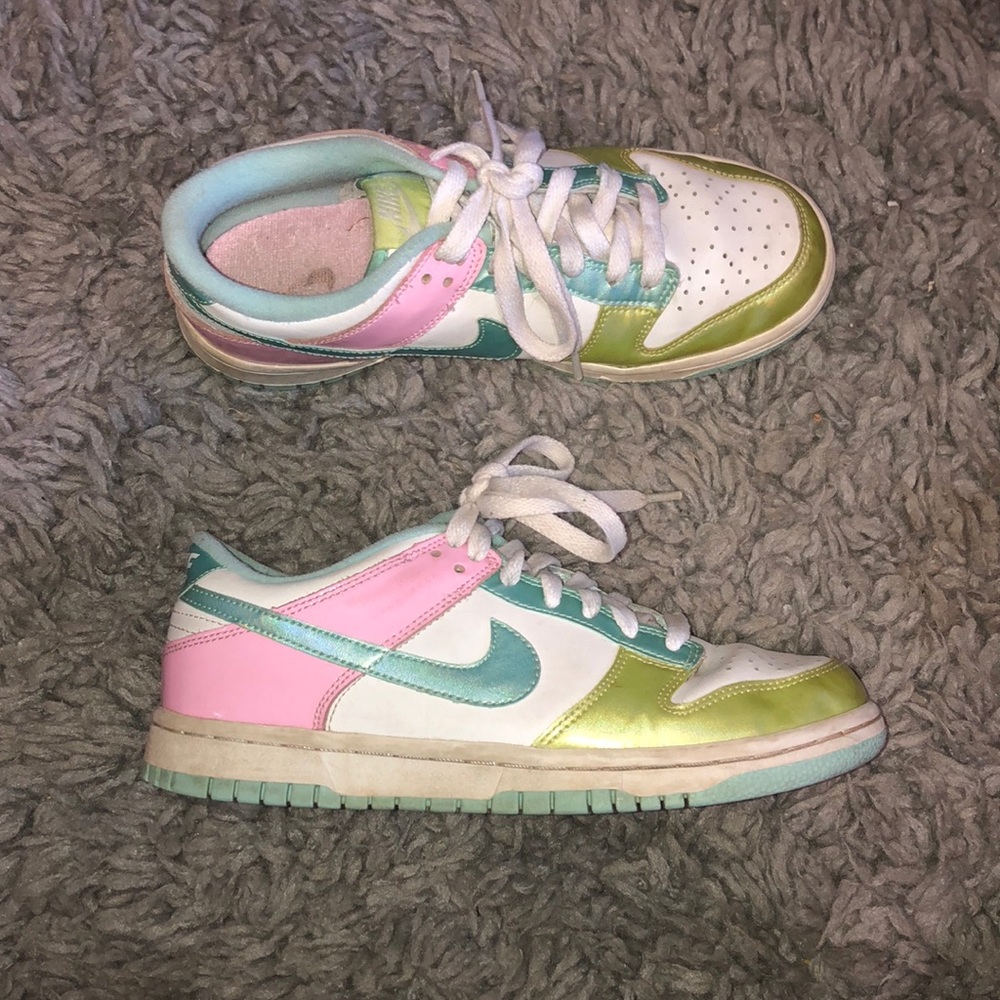 Fluorescent Pastel Nike AirForce 1s/ Nike Dunks